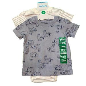 Carter’s Baby Toddler 2-Piece Outfit Set | Overall Bodysuit & T-Shirt